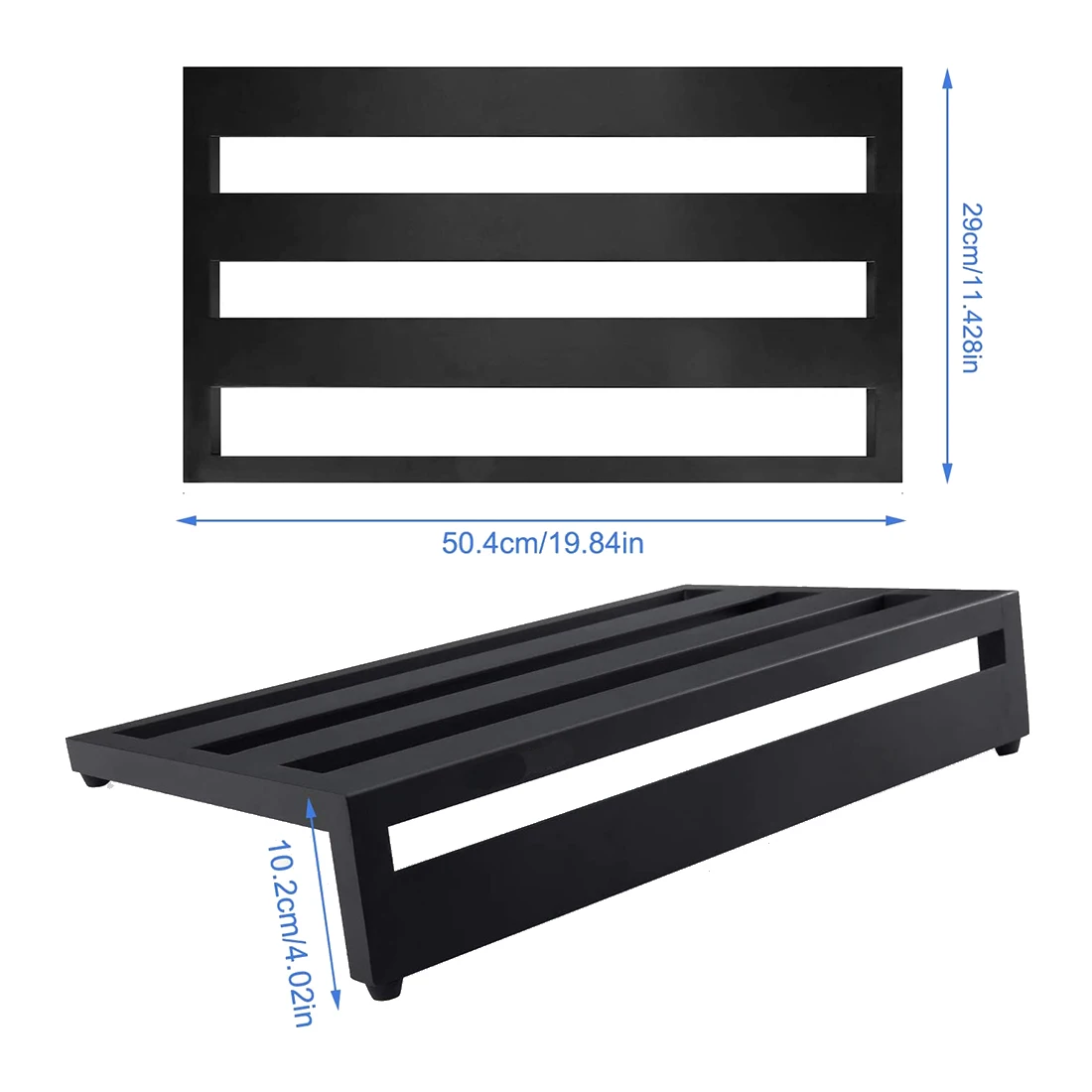 ONGE لوحة دواسة تأثير الجيتار لوحة دواسة من سبائك الألومنيوم مع لوحة دواسة تأثير حقيبة الحمل #5