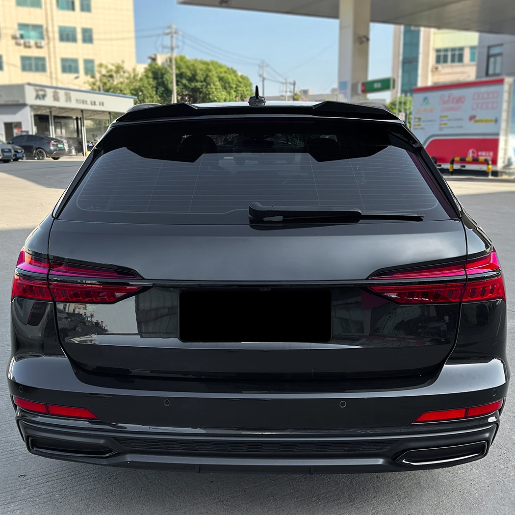 

Задний спойлер Задний спойлер Губа Хвостовое крыло для Audi A6 C8 Avant Sline 2019 2020 2021 2022 2023 2024 Комплект кузова Украшение Глянцевый черный