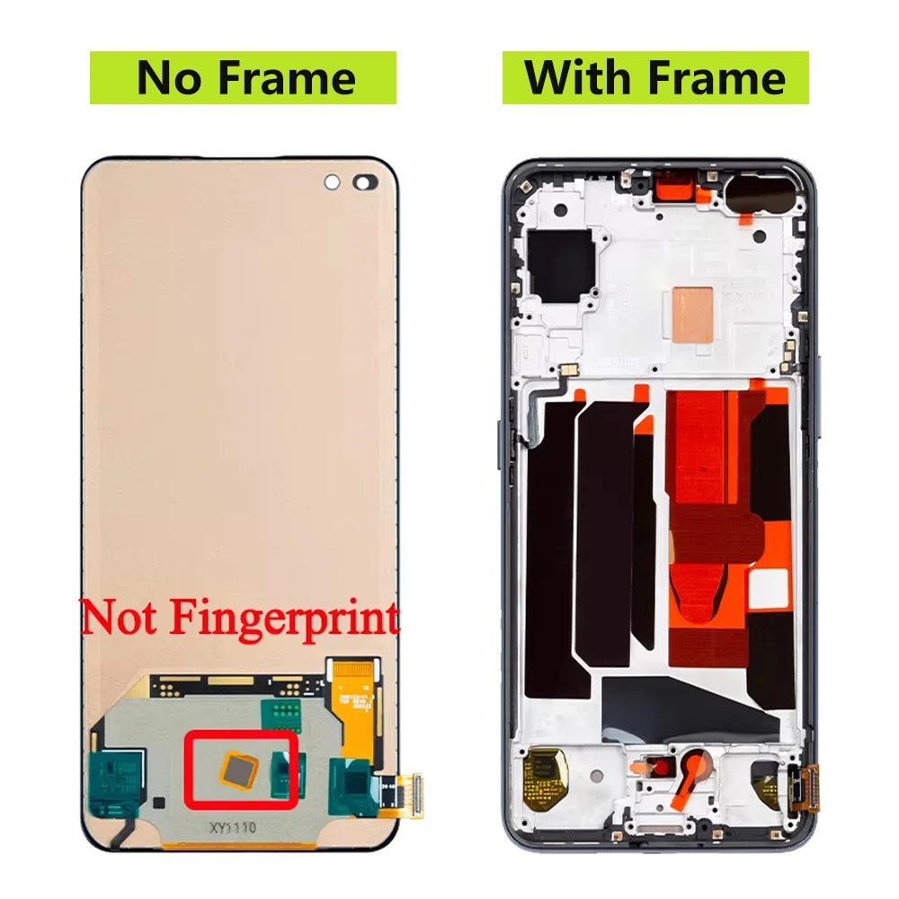 AMOELD For OnePlus Nord LCD Display Touch Screen 1+Nord AC2001 AC2003 LCD Digitizer Assembly Replacement