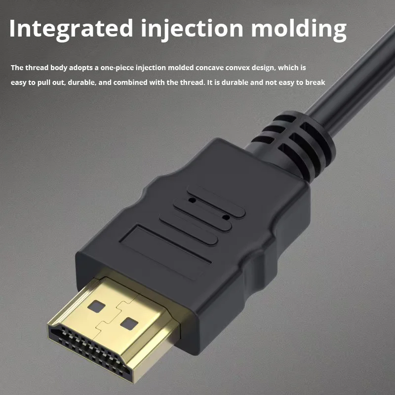 HDMI cable version 1.4 high-definition connection cable 1080p HDMI cable supports 3D high-definition cable OD5.5/7.0 connection