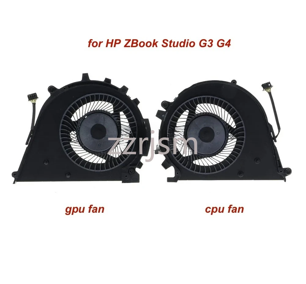 

Laptop CPU GPU Cooling Fan For HP ZBook Studio G3 G4 Notebook Fans Cooler Radiator NS75C07-15C04 NS75C08-15C05 840960-001]