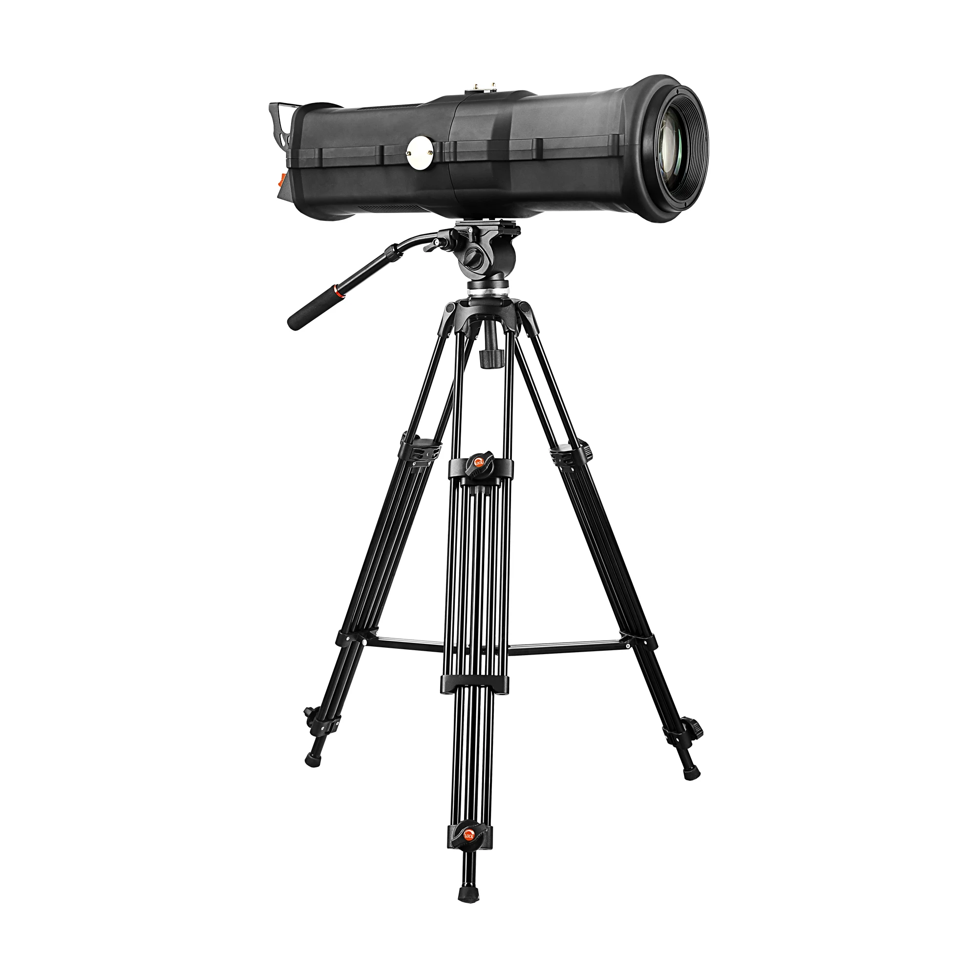 

460W Zoom LED Follow Spot Light – Professional Stage Spotlight for TV Studios, Theaters, Concerts & Nightclubs