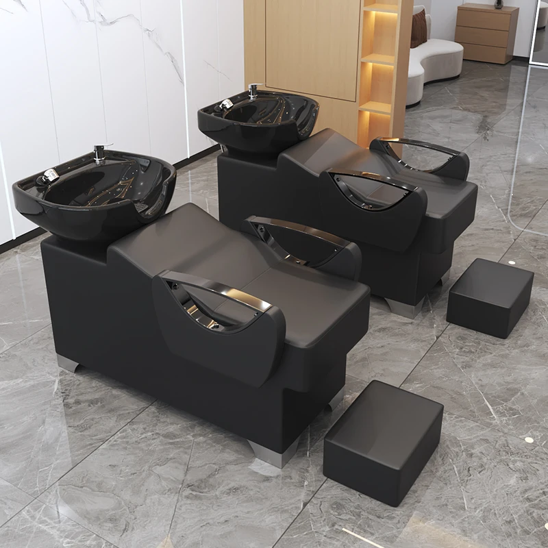 

Beauty Salon Shampoo Chair Minimalist Comfortable Hair Washing Chair Professional Modern Silla De Corte De Pelo Salon Furniture