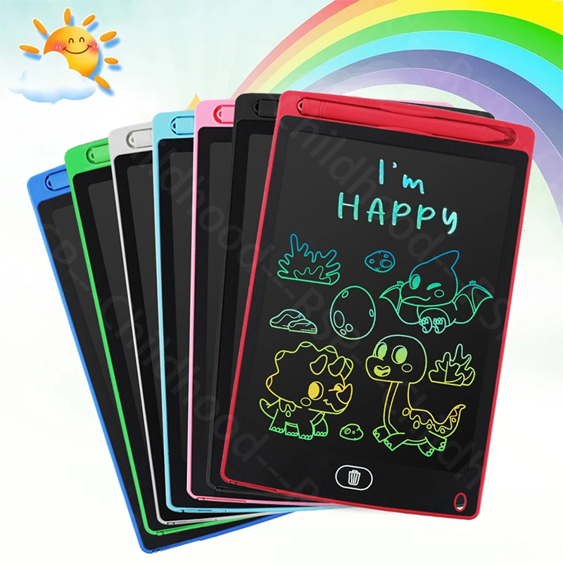 LCD Writing Tablet for Kids, 8.5 Inch Colorful Doodle Board Drawing Tablet, Educational Learning Toys Birthday Gifts for Boys Girls, Christmas Gift