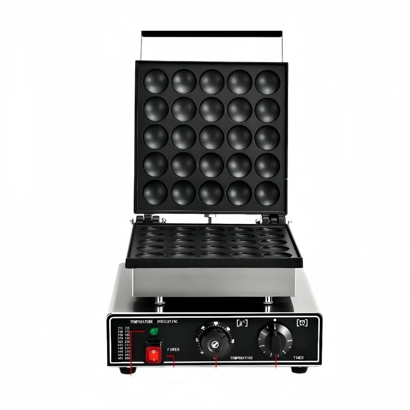 Commercial Waffle Machine Pancake Machine Non-stick Stainless Steel Electric Heating