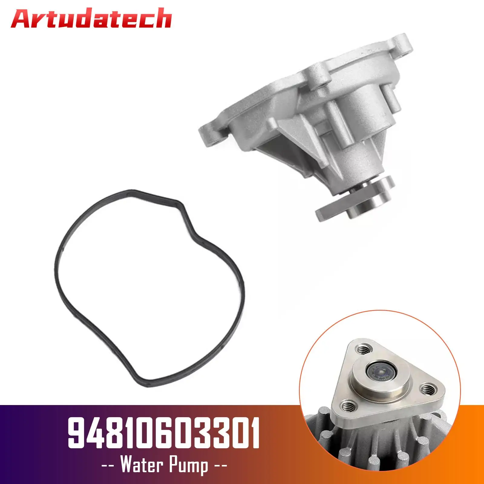 

Водяной насос Artudatech 94810603301 для Porsche Macan Panamera Cayenne 2008-2016, автомобильные аксессуары