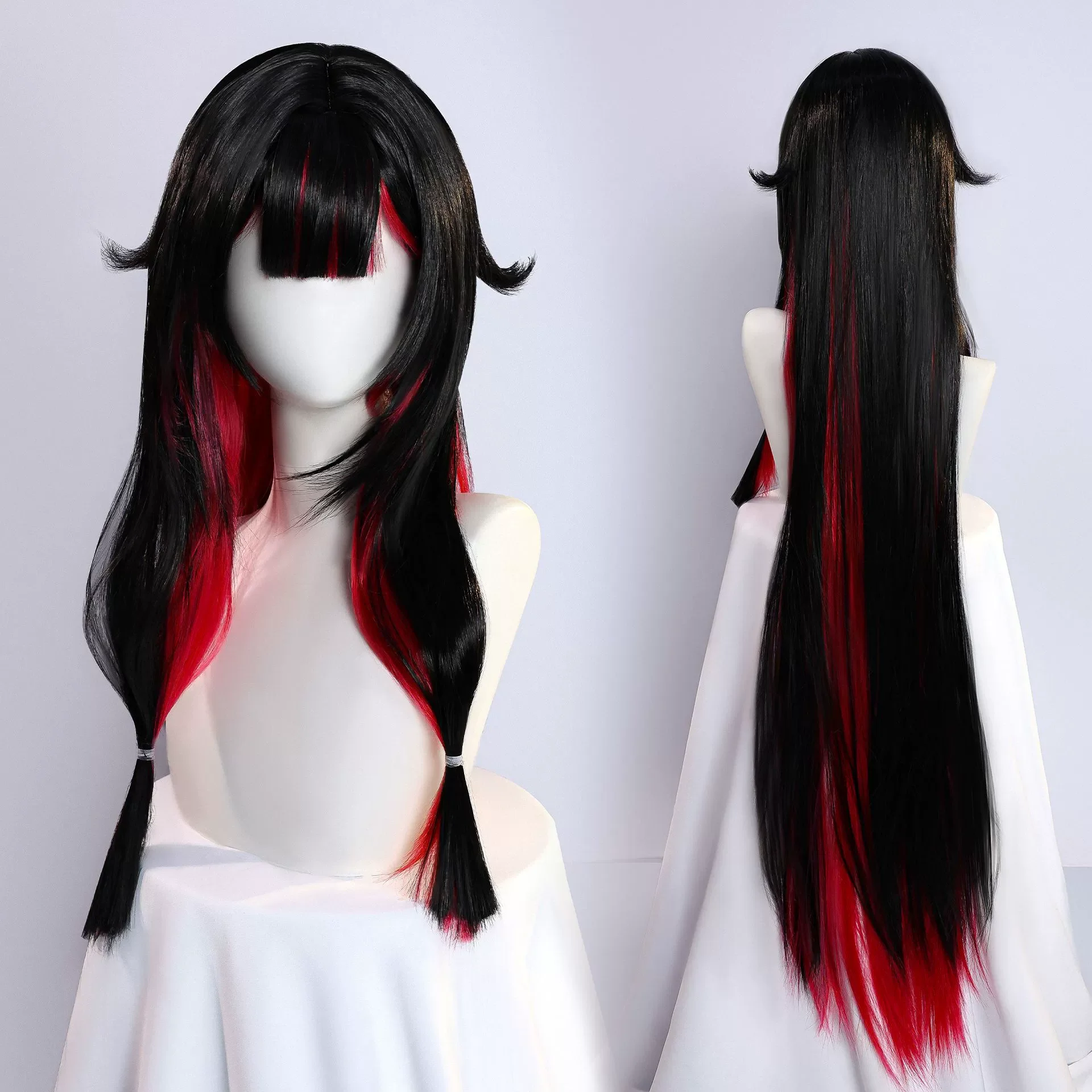 Genshin Impact Damselette Columbina Cosplay Costume & Wig