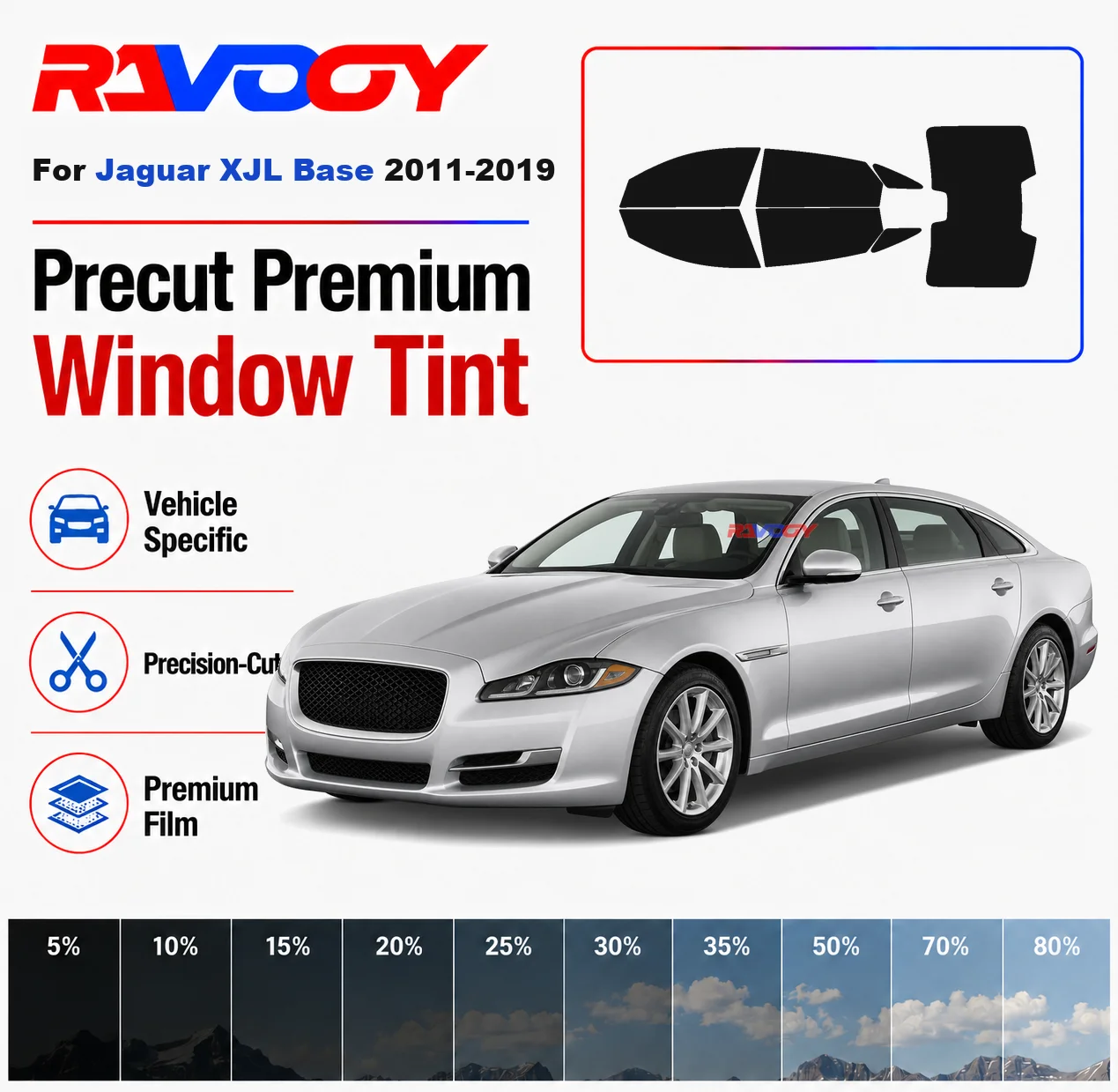 premium-precut-window-tint-kit-front-rear-windows-rear-windshield-for-jaguar-xjl-base-2011-2019-complete-set-nano-ceramic-film
