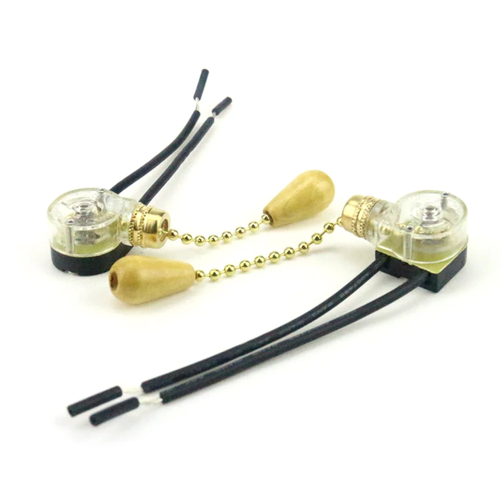 Universal Ceiling Fan Wall Light Replacement Pull Chain Cord Switch Control