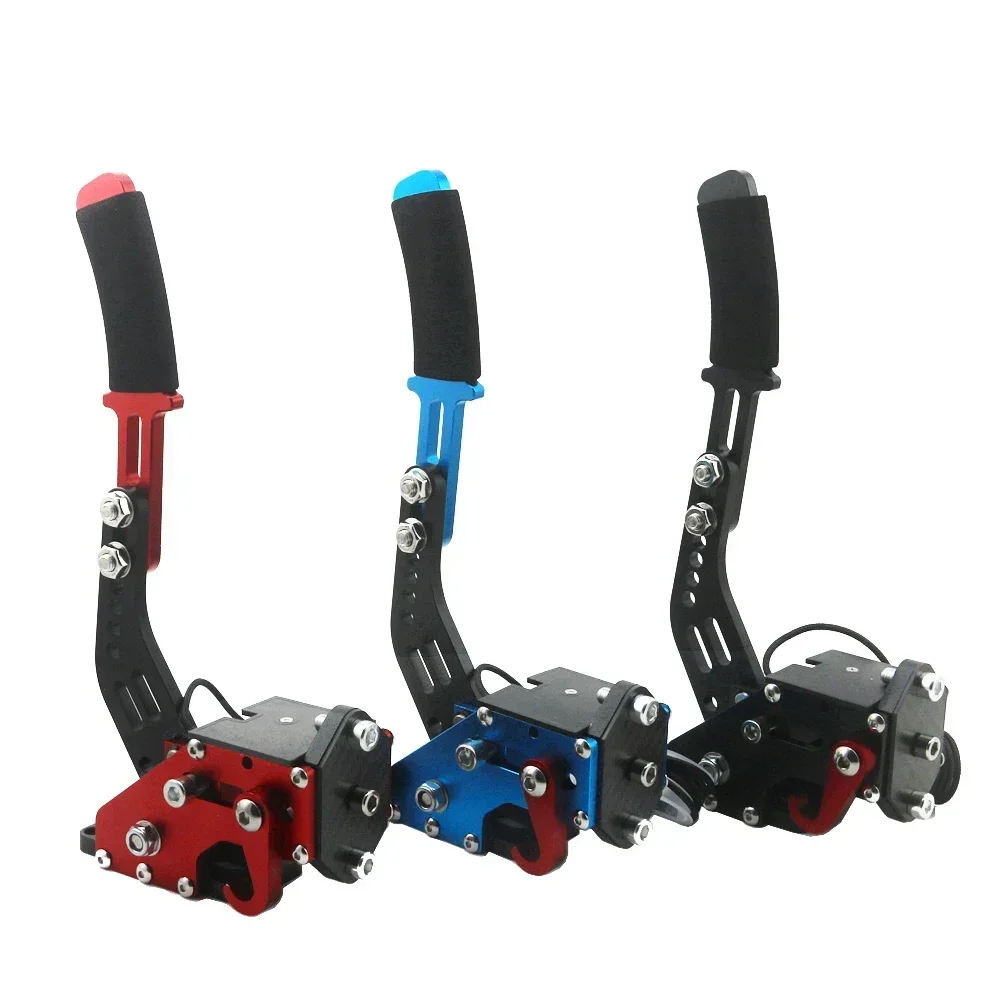16Bit USB Handbrake SIM For G25/27/29 T500 PC Racing Games FANATECOSW DIRT RALLY Hand Brake System Red Black Blue Wear parts