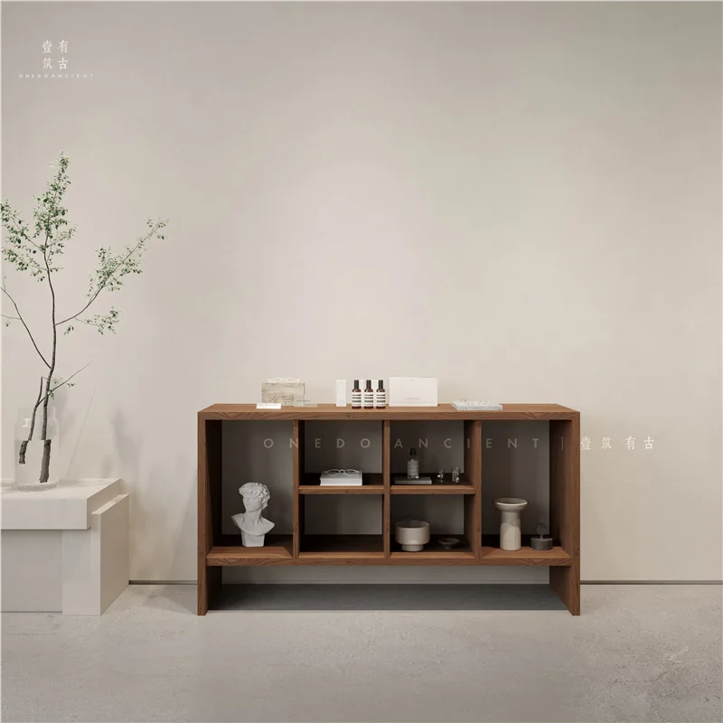 

Стойки регистрации большой емкости Многослойные стойки регистрации на стене Современная офисная мебель в стиле ретро Zum Empfang YS40CC