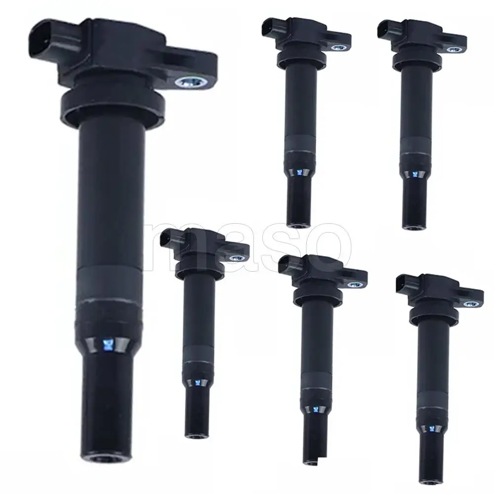 

52-1863 27301-3E400 5C1624 C1567 27301-3E400 UF558 Ignition Coils Black for Kia Magentis 2010 for Hyundai Santa Fe 2007-2009