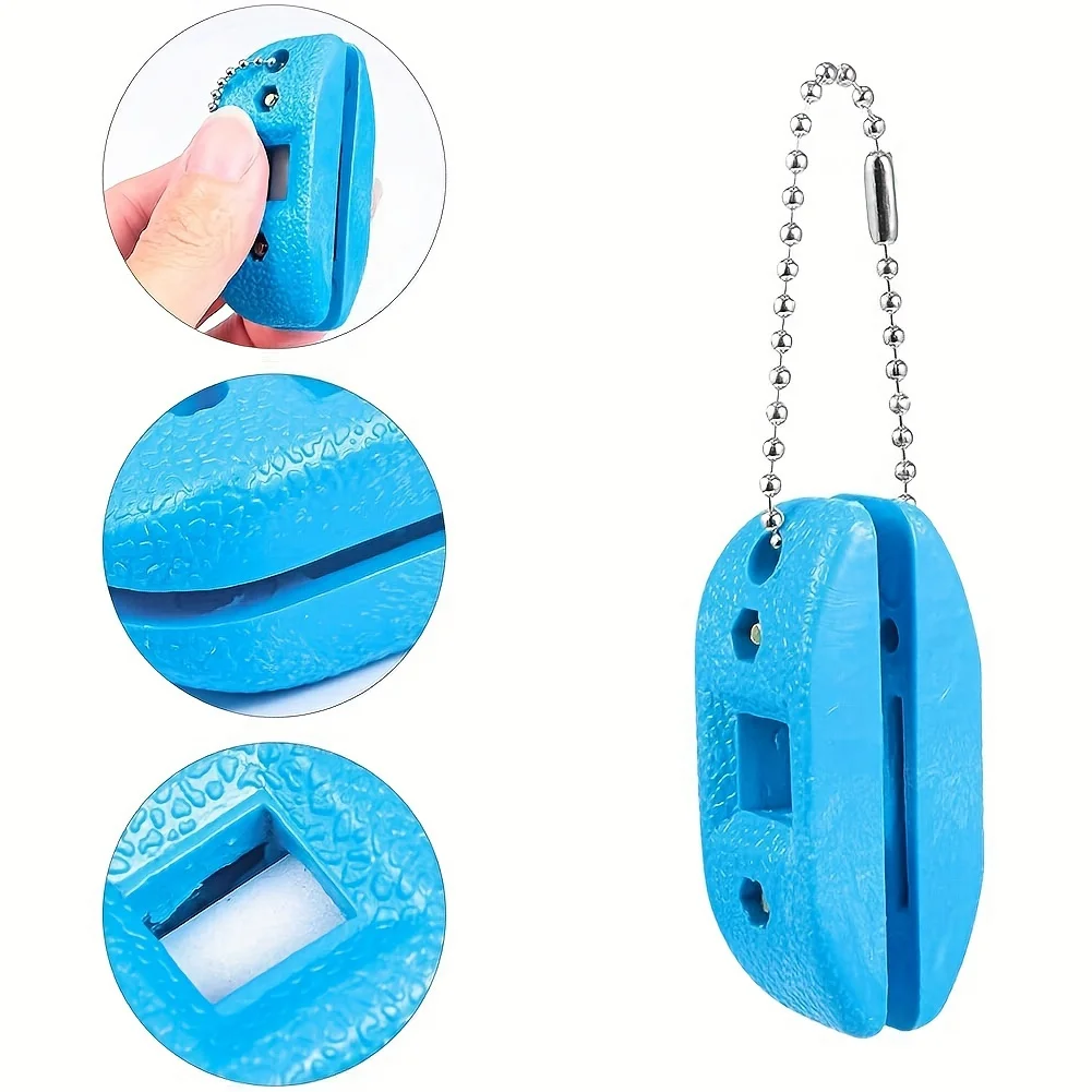Sandstone Ice Skate Double-sided Sharpener, Portable Ice Hockey Shoe Blades Sharpening Tool Accessories，Sharpening Tool image 3
