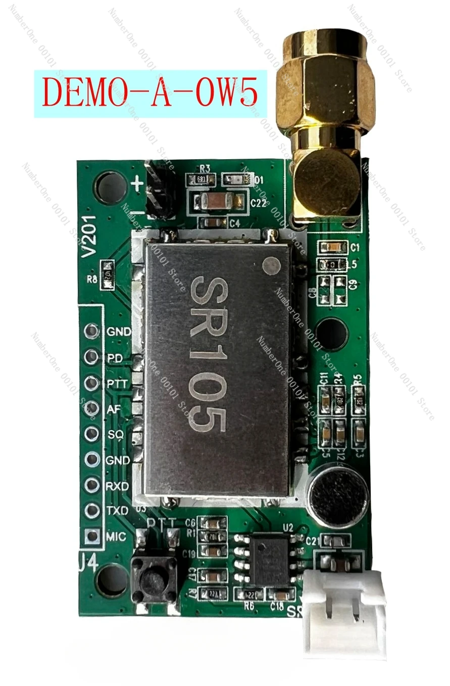 

DEMO-A_0W5 Ultra Small Mobile Phone Embedded Walkie-Talkie Module Demo Board, Evaluation Board, Walkie-Talkie Module
