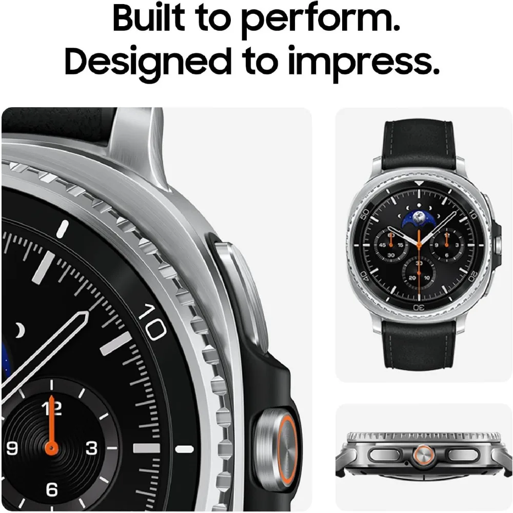 46mm Bluetooth Smartwatch with Cushion Design, Rotating Bezel, Sleep Coaching, Running Coach, Black view 2