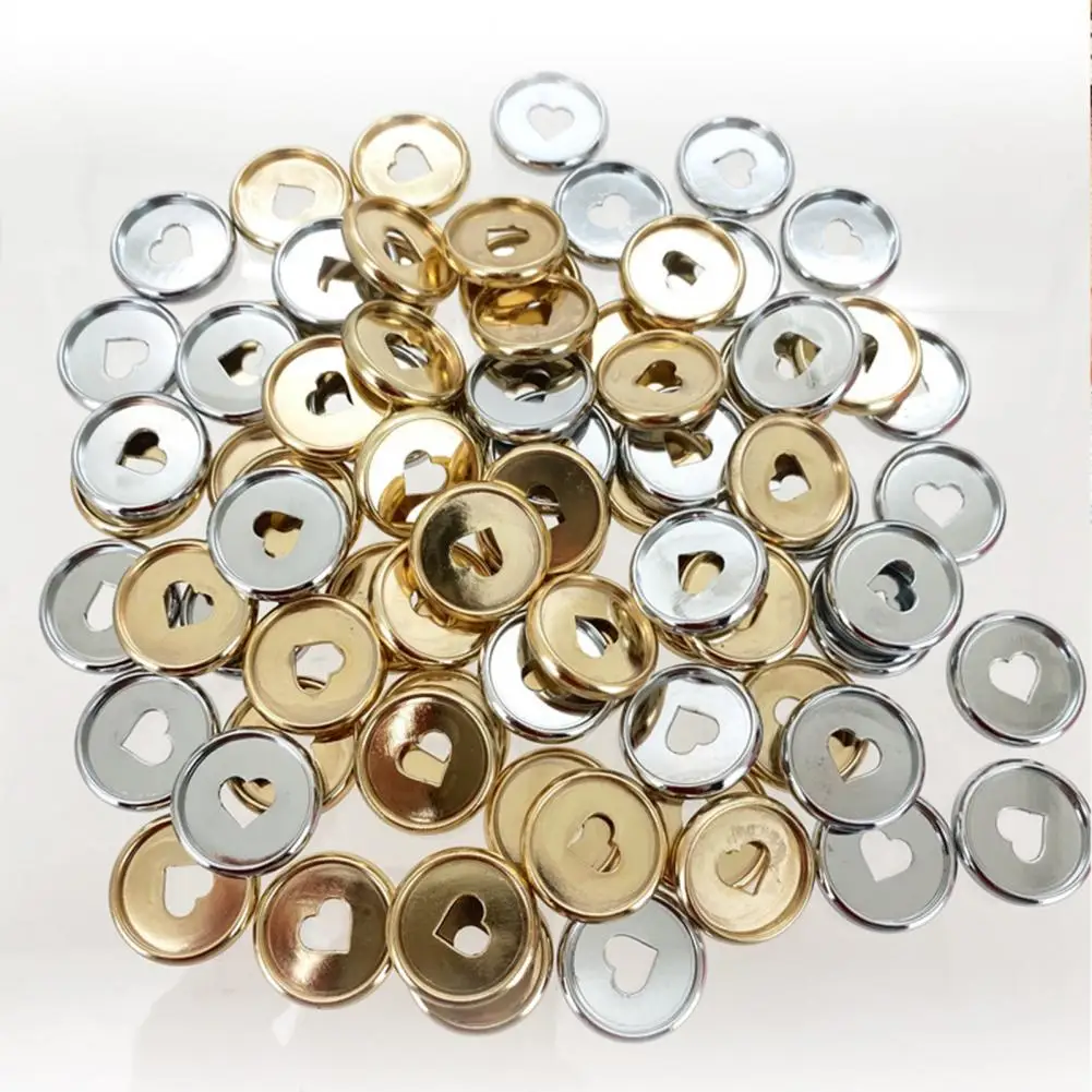 1 Bucket 24/28/32mm Binding Rings Lustrous Removable ABS Loose Leaf Mushroom Hole Binder Discs Notebook Buckle Office Supplies