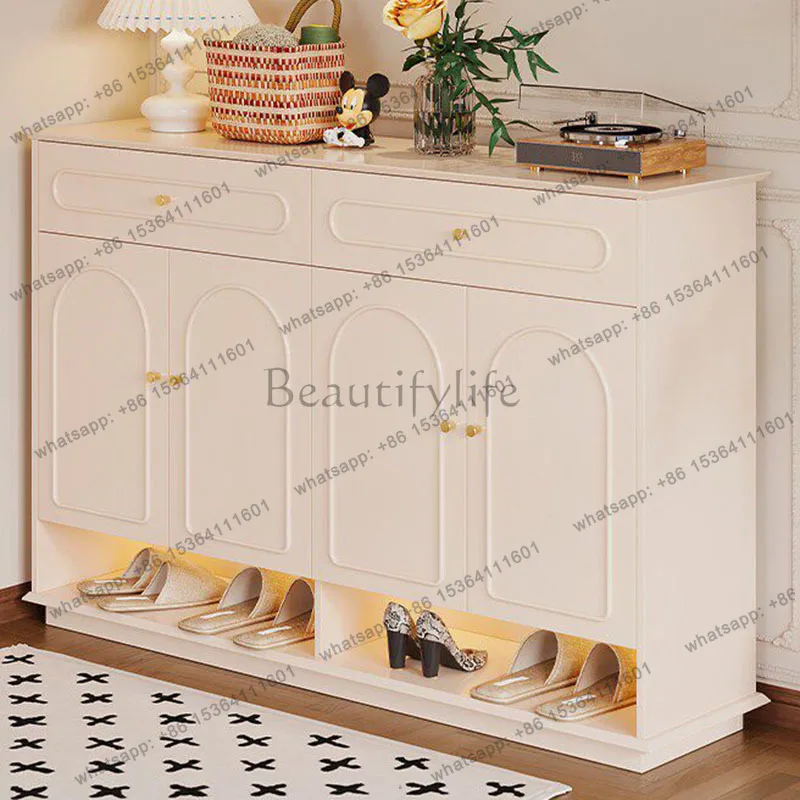 LD Luxury Box Shoe Cabinet Designer Entrance Hall Modern Vertical Organizer Storage Shoe Shelf Wooden Zapatero Hotel
