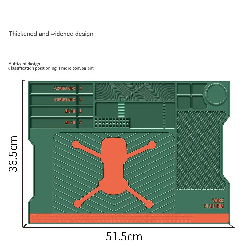 

TE-619 Motherboard Repair Drone Motherboard Electronic Repair Pad Phone Repair Working Platform Silicone Soldering Pad