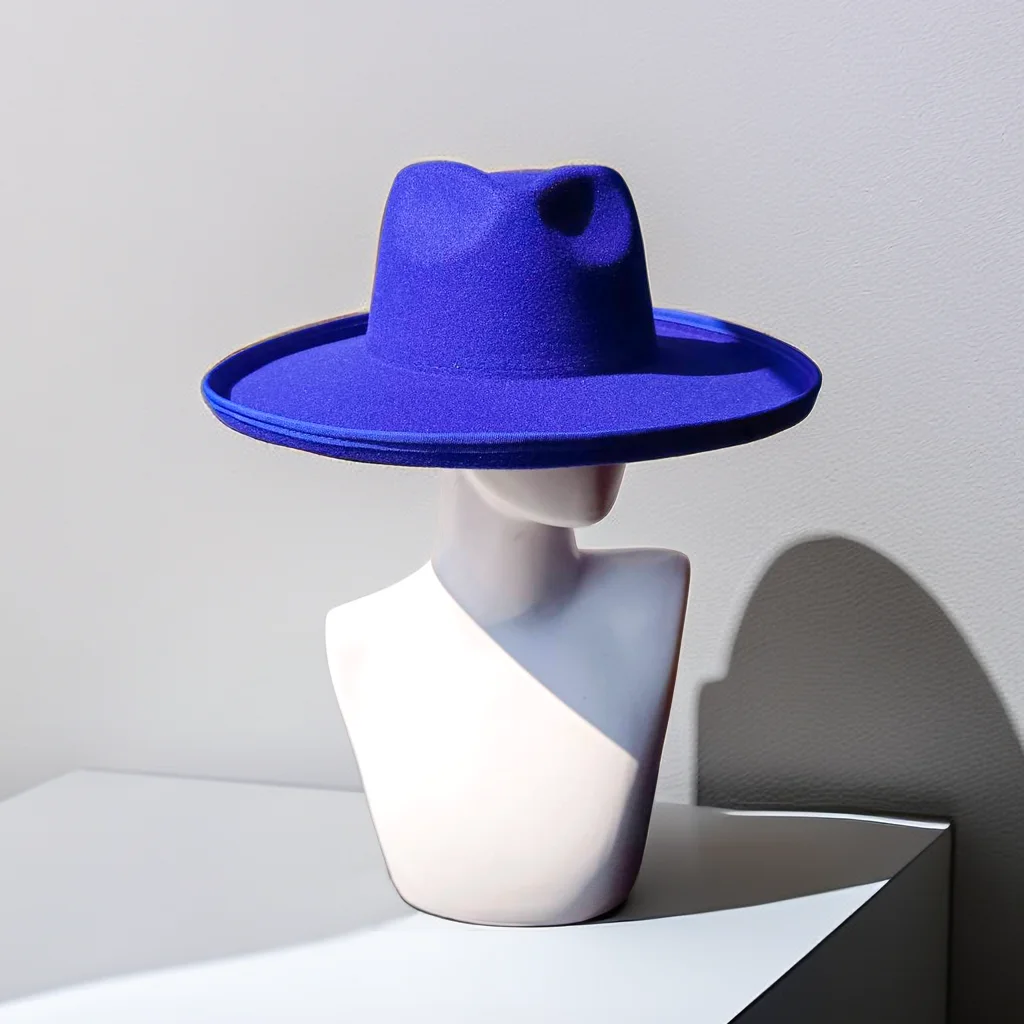 Love Top Fedora Hat 2023 New Women's Fashion Elegant Big Hat Gentleman Hat Autumn Wedding Hat  sombrero