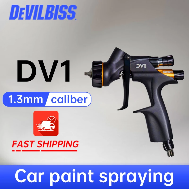 DV1 DEVILBISS Automotive Paint Gun Review: Is This 1.3mm Airbrush Really Worth It for Sheet Metal Repair?