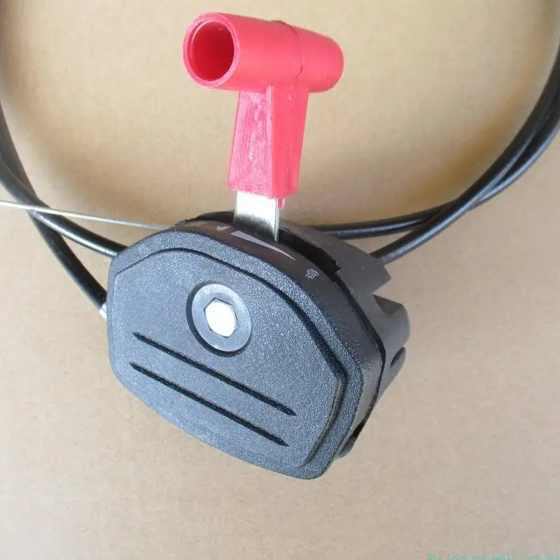 581C Throttle Choke Cable for Gardening Works with Control Switch Lever Handle