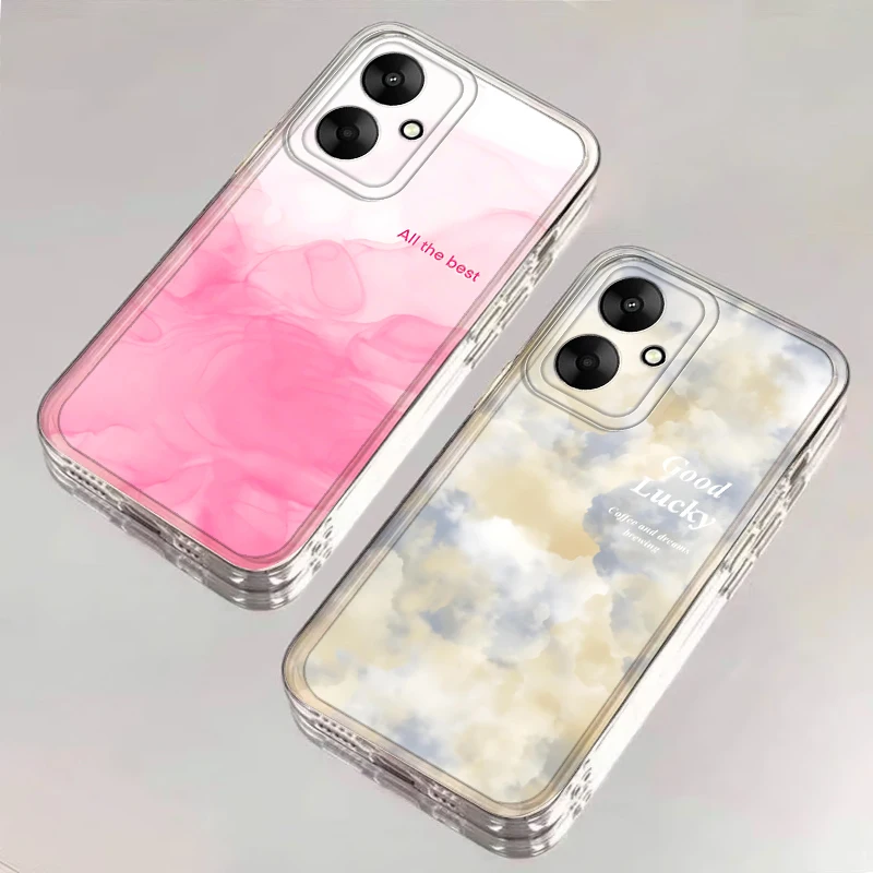 حافظة ناعمة من الرخام على شكل زهرة غسيل الحبر لهاتف Xiaomi Redmi Note 11S 10 Lite 11 14 13 12 Pro Plus 10S 9 12S 10Pro 8