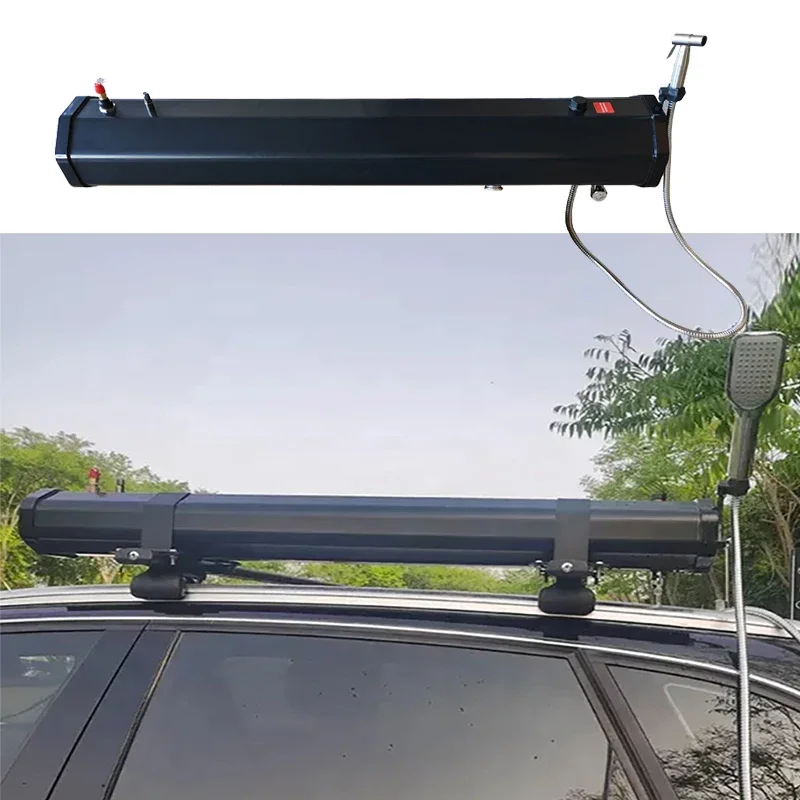 Outside  Camping Shower Car Solar Shower Outdoor Portable Shower Car Water Tank Vehicle-Mounted