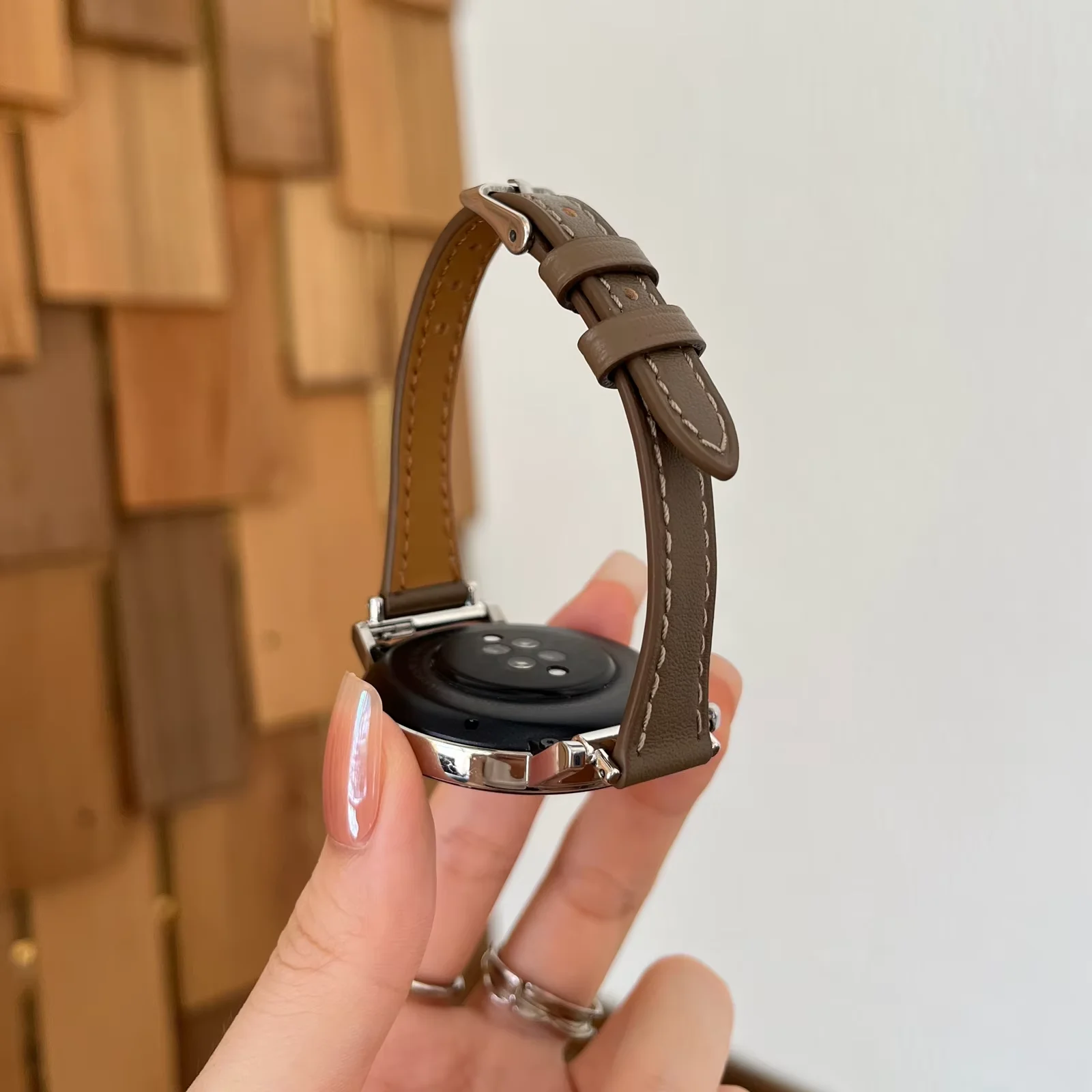 20mm 22mm 18mm Band For Samsung Galaxy Watch 7 FE 5 Pro 4 6 classic 44mm 40mm Leathe loop bracelet correa Galaxy Watch 7 Strap