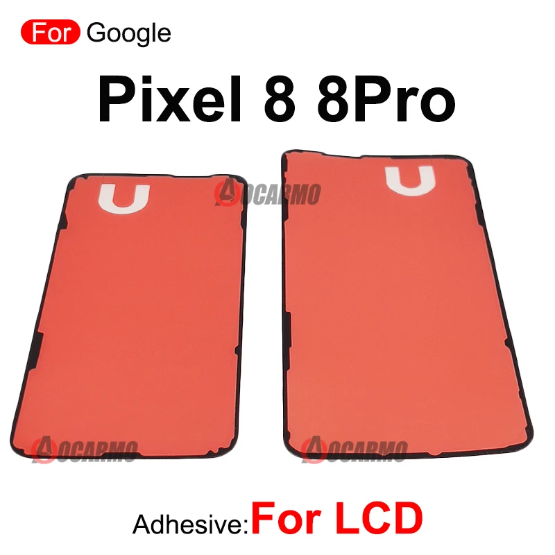 1Pcs For Google Pixel 8 Pro 8Pro 8A LCD Screen Display Front Adhesiver Glue Back Sticker Tape