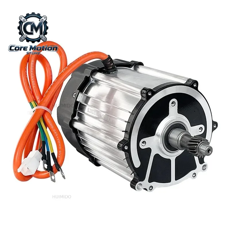 Electric Tricycle Motor 48 Volts 1500W Motor 1800W Full Set of High-power Four-wheel Battery Permanent Magnet Differential
