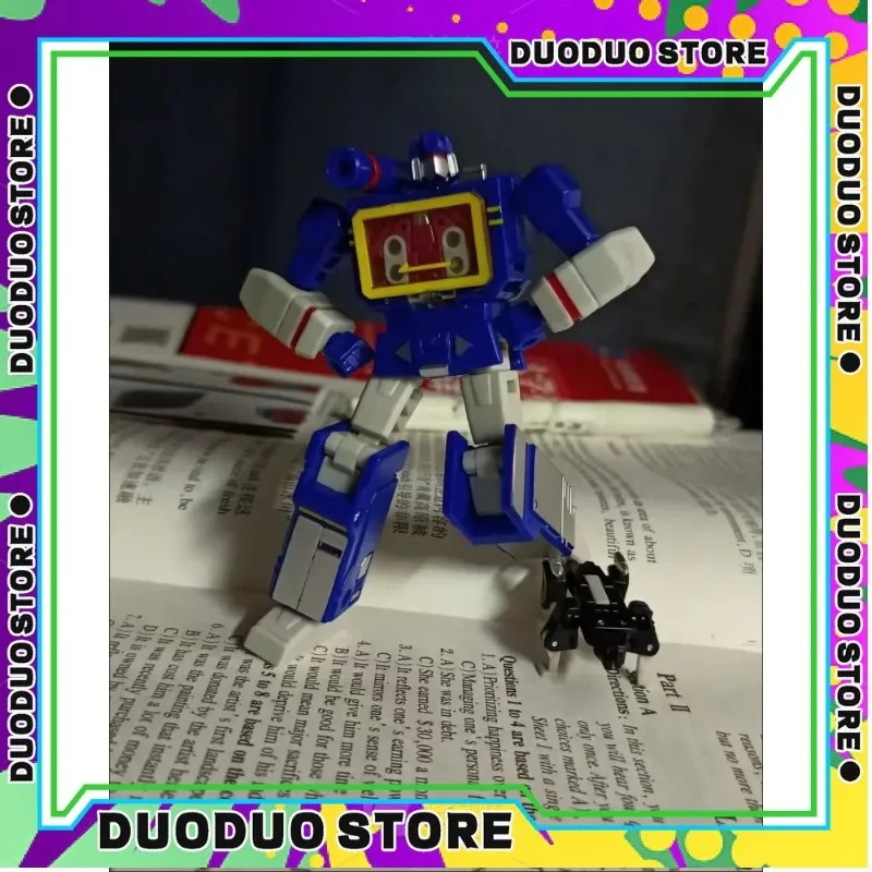 In Stock PT-04 Transformation Soundwave PT04 with Tape G1 Mini Pocket War KO DX9 Action Figure Robot Toys Kids Gift