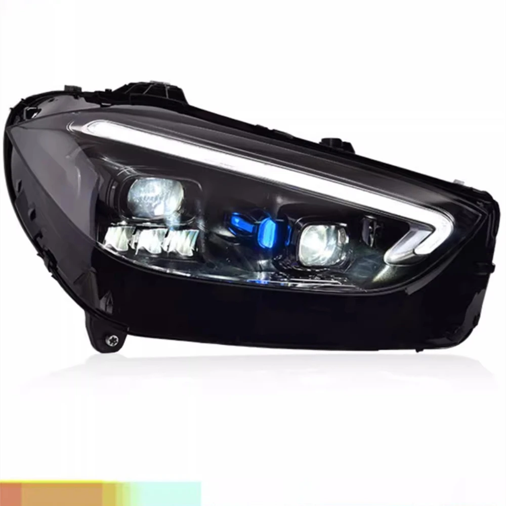 Car Led modified Headlight assembly For  22-23 Mercedes-Benz C class W206 C200 C260 DRL daytime running light turn signal