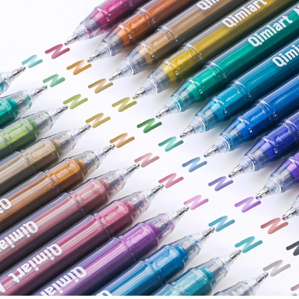 

Набор акриловых маркеров для ногтей Languo, 12 шт./компл., 24 цвета, для граффити, рисования, классический инструмент для маникюра, лайнер для росписи