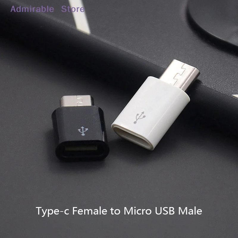w1Pcs Type C Female To Micro USB Male Converter for Android Phone Adapter