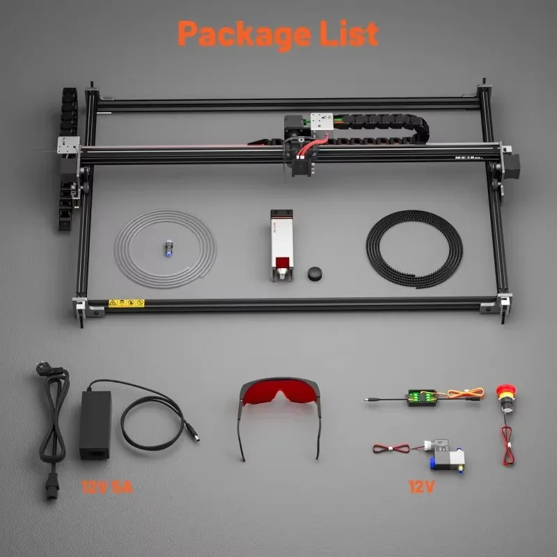 

【2026】NEJE 3 MAX V2 CNC Cutting and Engraving Machines Desktop DIY Metal Logo Mark Printer Wood Acrylic 790*470mm Cutter