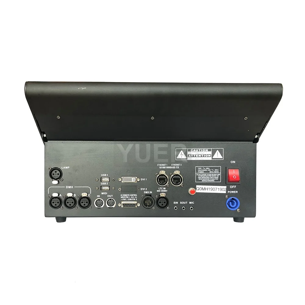 Mini Stage Lighting Controller para DJ Disco Party, Stage Efeito 3D, On-PC Software Console, Moving Head Light, MA2, Q0, DMX512
