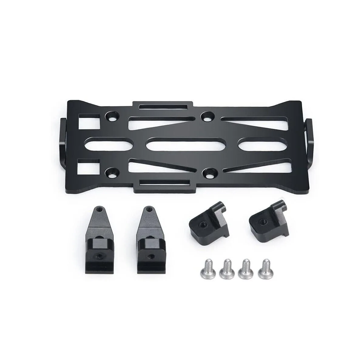 

LCX Racing 1/24 RC Crawler CNC Aluminum Battery Tray Shock Mount Upgrades Parts Accessories for Axial SCX24 AX24