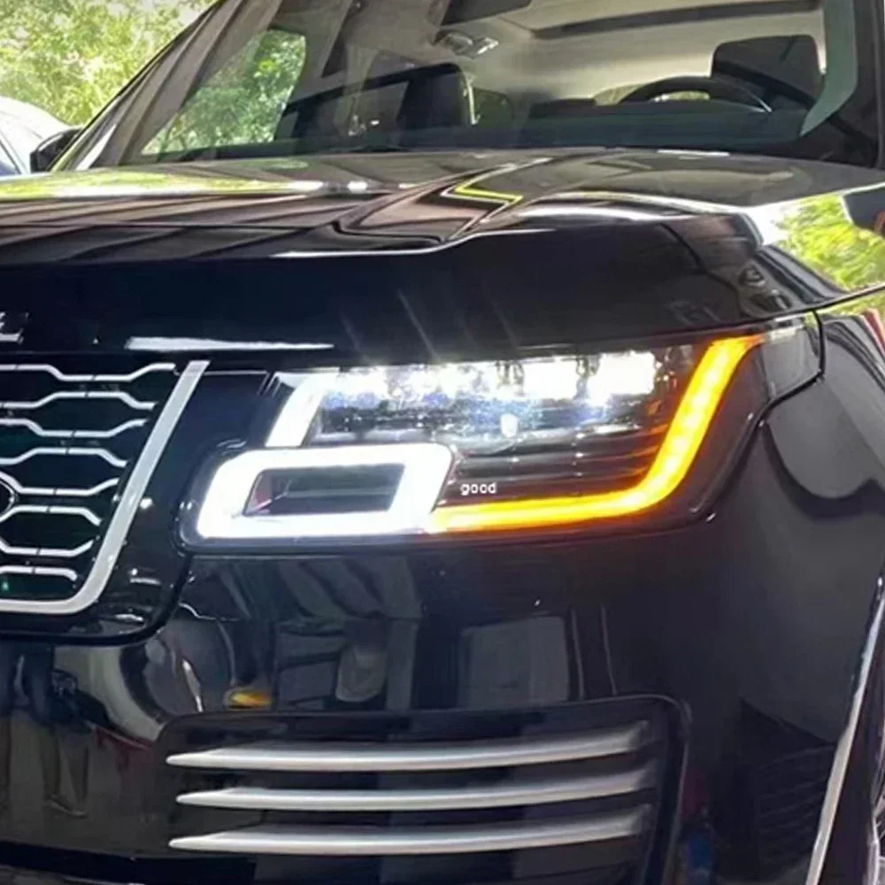 

Для Land Rover Range Rover Executive Sport 2013-2022 светодиодные автомобильные фары в сборе, обновление динамических 4-х линз проектора, аксессуары
