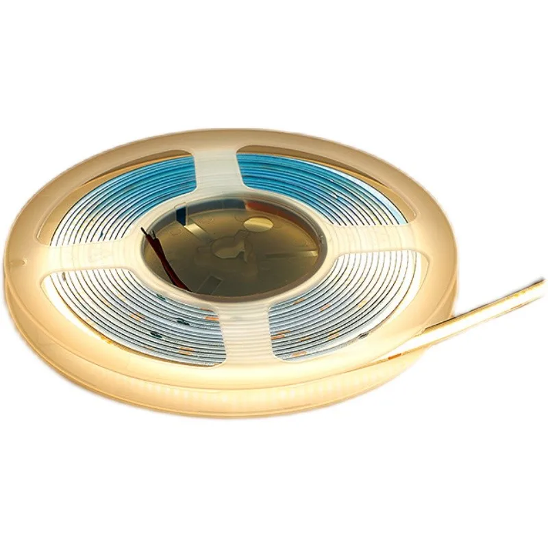 DC 12V 24V COB LED Strip Light 8mm High Brightness 320 LEDs/M High Density Flexible Strip Light Color Blue Red Green White Ra≥90
