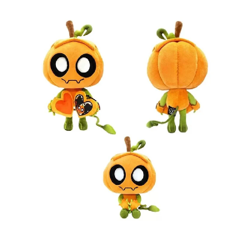 

In Stock Cute Dandy’S World Gourdy Plush Toys Xmas Game Pumpkin Stuffed Doll Birthday Holiday Gifts Toys For Room Decoration