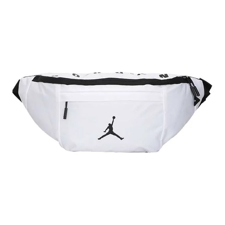bolso-bandolera-jordan-de-poliester-rinonera-unisex-blanca