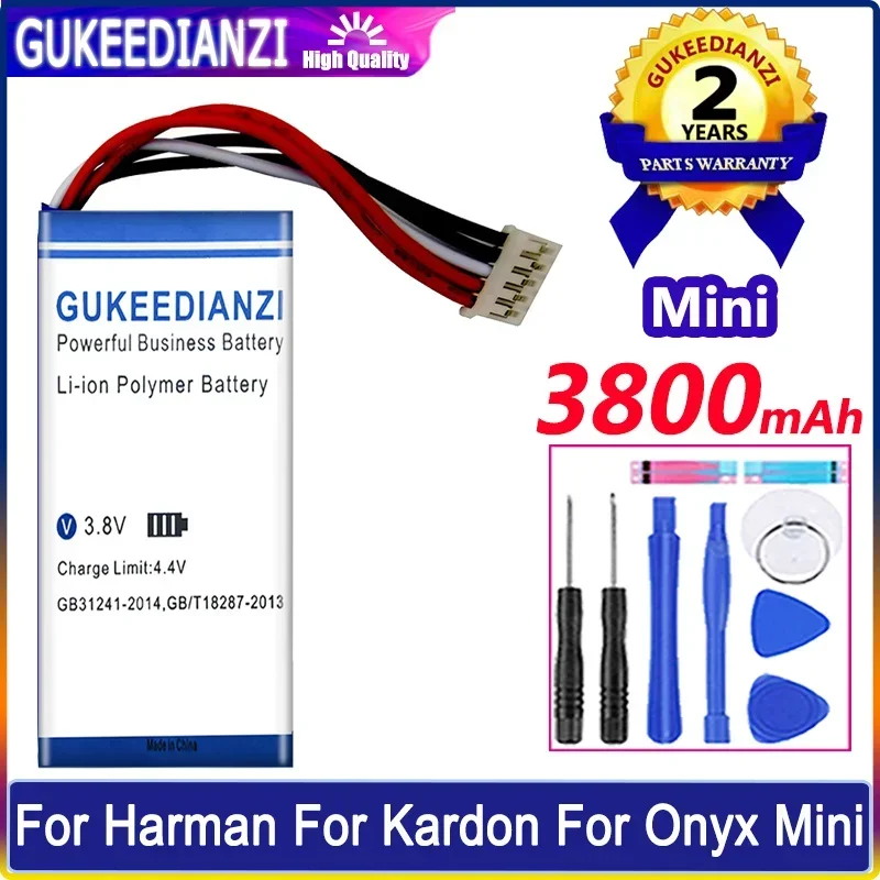 3800mAh Portable Speaker Battery for Harman/Kardon for Onyx Mini CP-HK07 P954374, High Capacity Power Solution