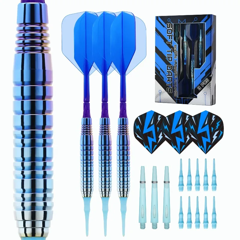 

GOODARTS Phantom Electronic Soft Tip Darts Needle,Fish man Blue Purple Professional Indoor Sports Dart for Electronic Dartboard