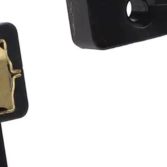 2pcs Vacuum Cleaner Carbon Brush Plastic Metal 6.5X11X32mm Black Gold Vacuum Cleaner Accessories To Clean Dirt Dust