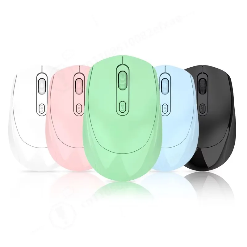 2.4G Dual Mode Rechargeable Silent Wireless Mouse, USB Plug and Play, Factory Wholesale for Office & Home Daily Work