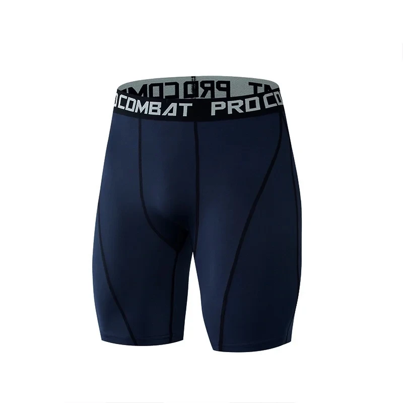 1 Pcs Men's Plus Size Black and White Long Sports Underwear Running Fitness Basketball Football Elastic Waist Shorts Teenagers