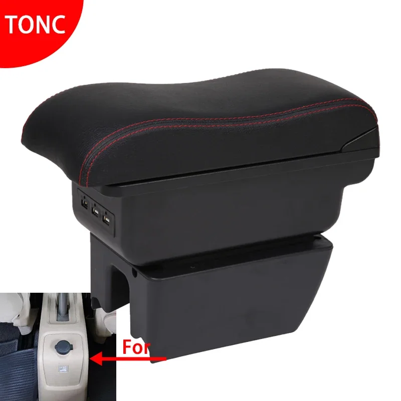 For Suzuki Ertiga armrest box For Suzuki Ertiga car armrest Internal modification Storage box with USB Car Accessories