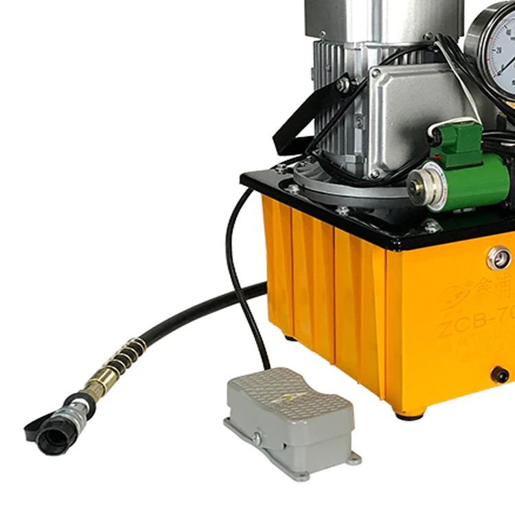 CHKJ-2025NEWZCB-700B Hydraulische elektrische pomp Magneetventiel Elektrisch hydraulisch station CE Hogedruk elektrische pomp Single-sta