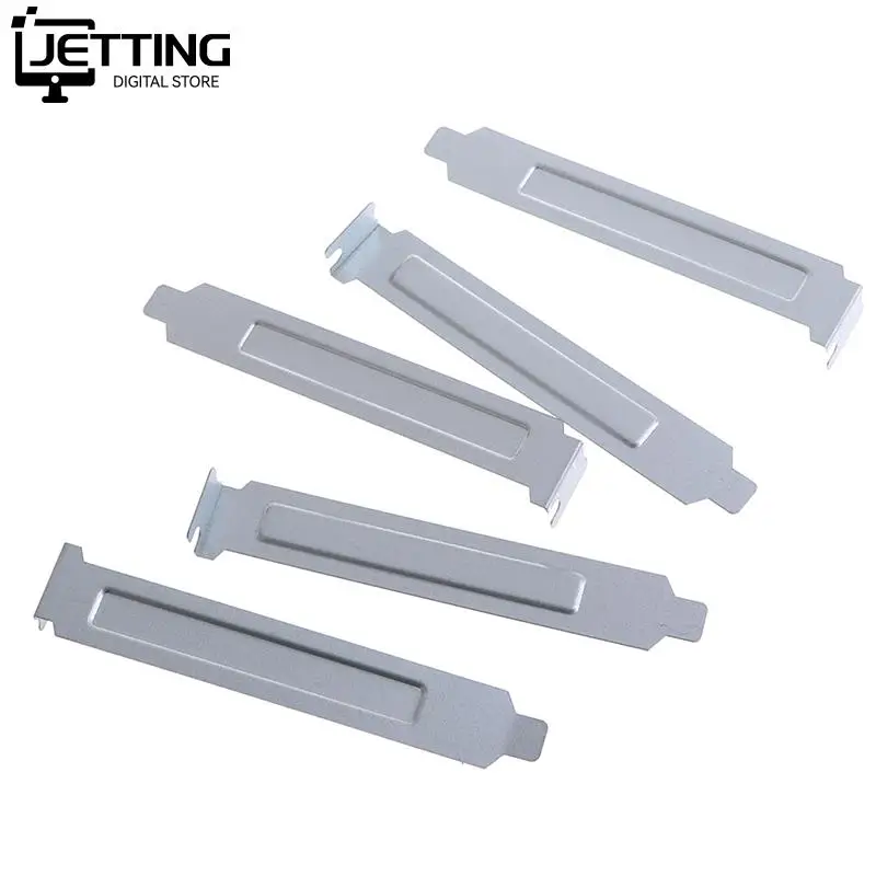 5pcs PCI Slot Cover/PCI Slot Cover Dust Filter Blanking Board Cooling Fan Dust Filter Ventilation PC Computer Case