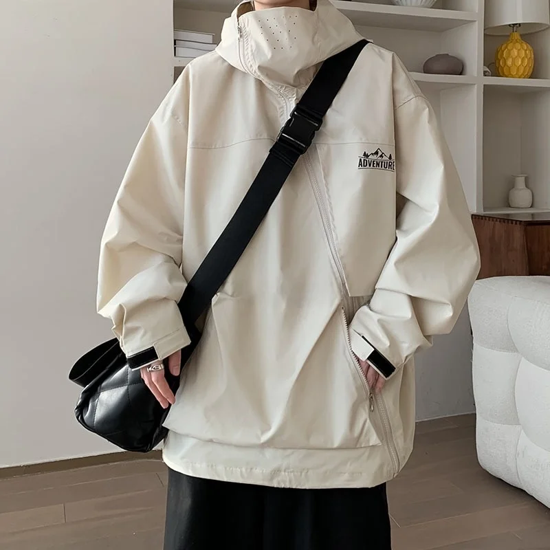 

Мужская футболка в одном с капюшоном Thiened Jaet, осенне-зимняя повседневная уличная одежда, хлопковая рабочая одежда, пальто, большой размер 250, Pou